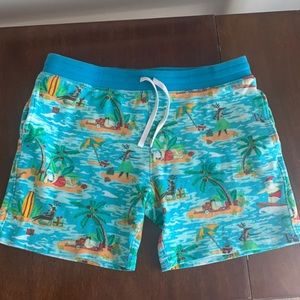Chubbies Surfing Santa Tropical Shorts L
